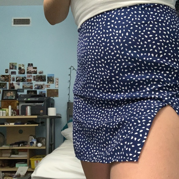 Shein Blue Skirt - Picture 5 of 5